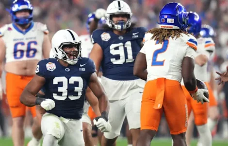 Penn State Nittany Lions Football VS Boise State Broncos Football Match Player Stats